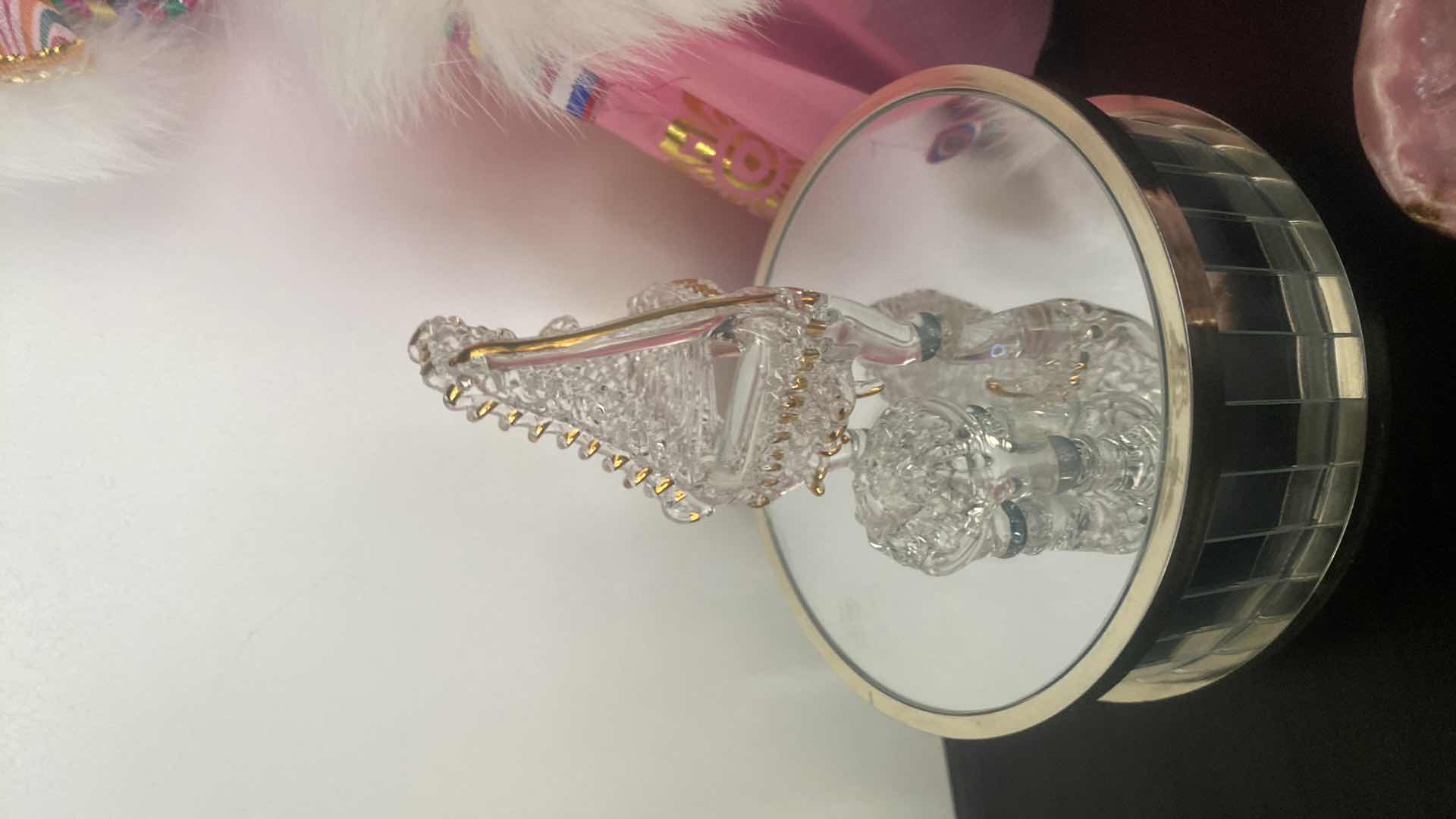Photo 1 of 8 HOME DECOR - SOUVENIRS GLASS PIANO & VINEGAR H9”