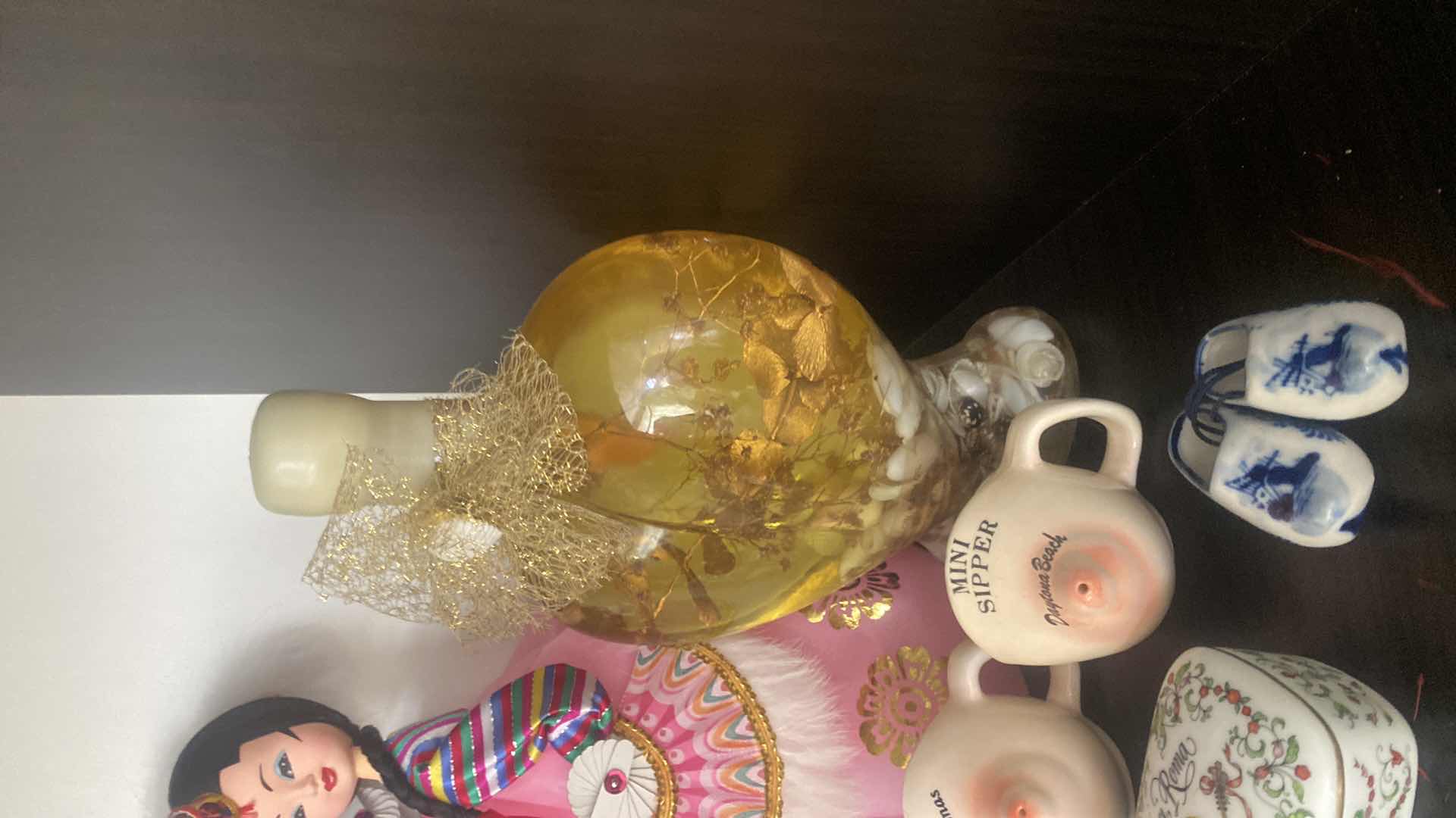 Photo 1 of 8 HOME DECOR - SOUVENIRS GLASS PIANO & VINEGAR H9”
