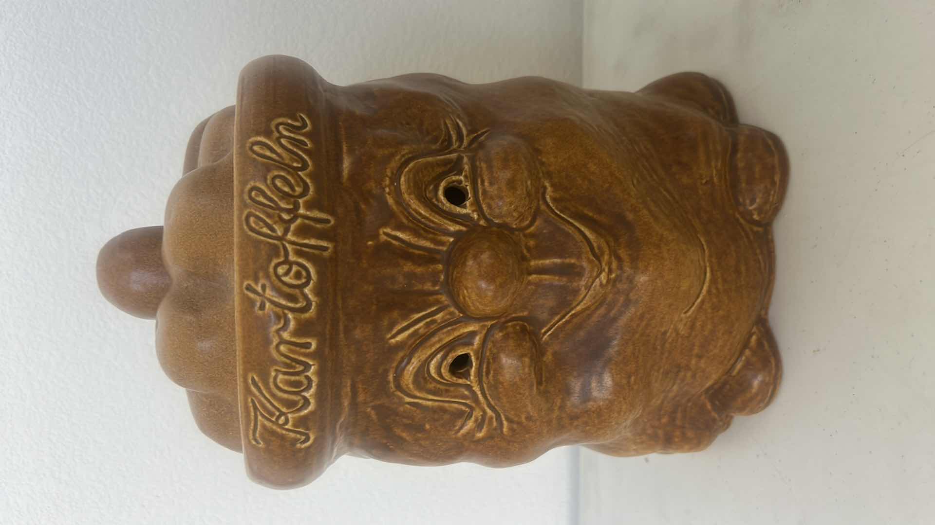 Photo 1 of $325 VINTAGE MARZI REMY KARTOFFELN POTATO POT KEEPER  H13” WEST GERMANY