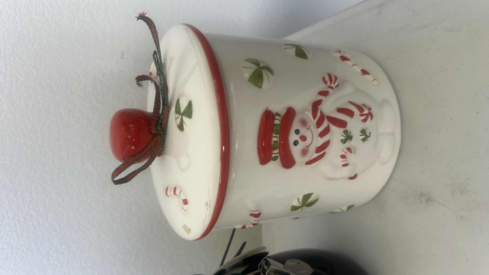 Photo 1 of SEASONAL COOKIE JARS, CANISTER AND BANK (TALLEST 9”)
