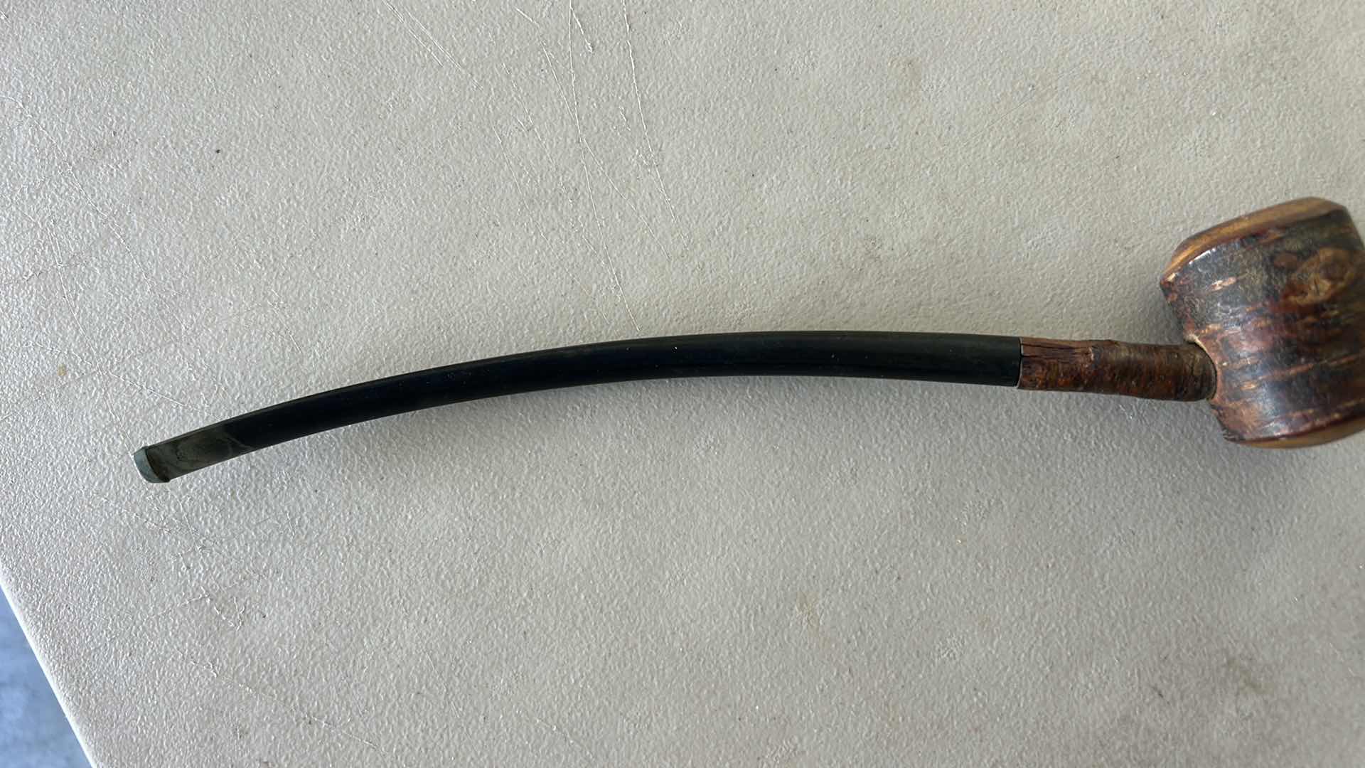 Photo 1 of VINTAGE ROPP PIPE, DELUXE MADE IN FRANCE, LONG STEM CHERRYWOOD 11”