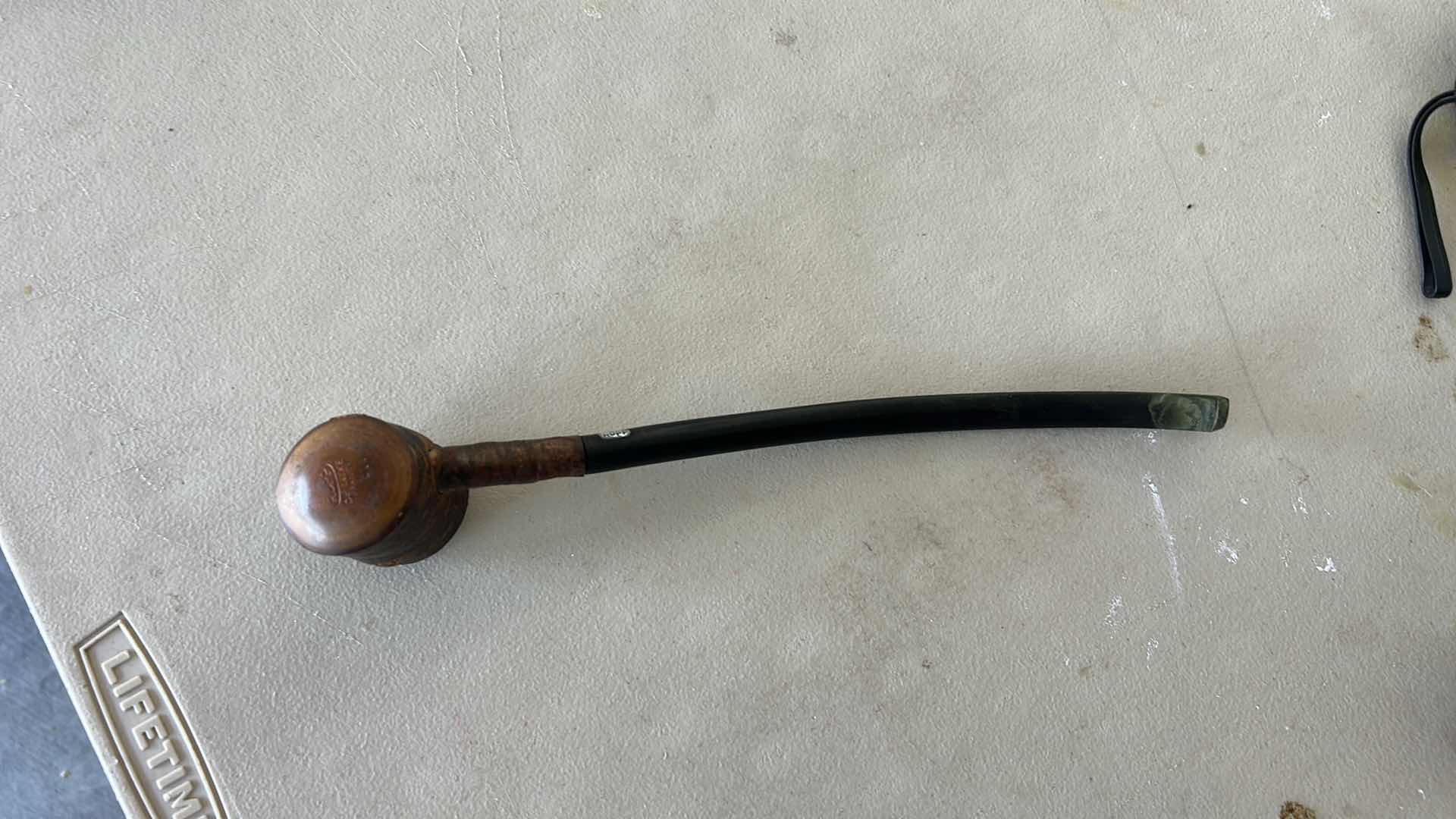Photo 1 of VINTAGE ROPP PIPE, DELUXE MADE IN FRANCE, LONG STEM CHERRYWOOD 11”