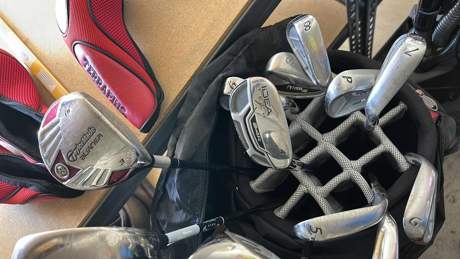 Photo 1 of TAYLOR MADE GOLF CLUBS AND CASE