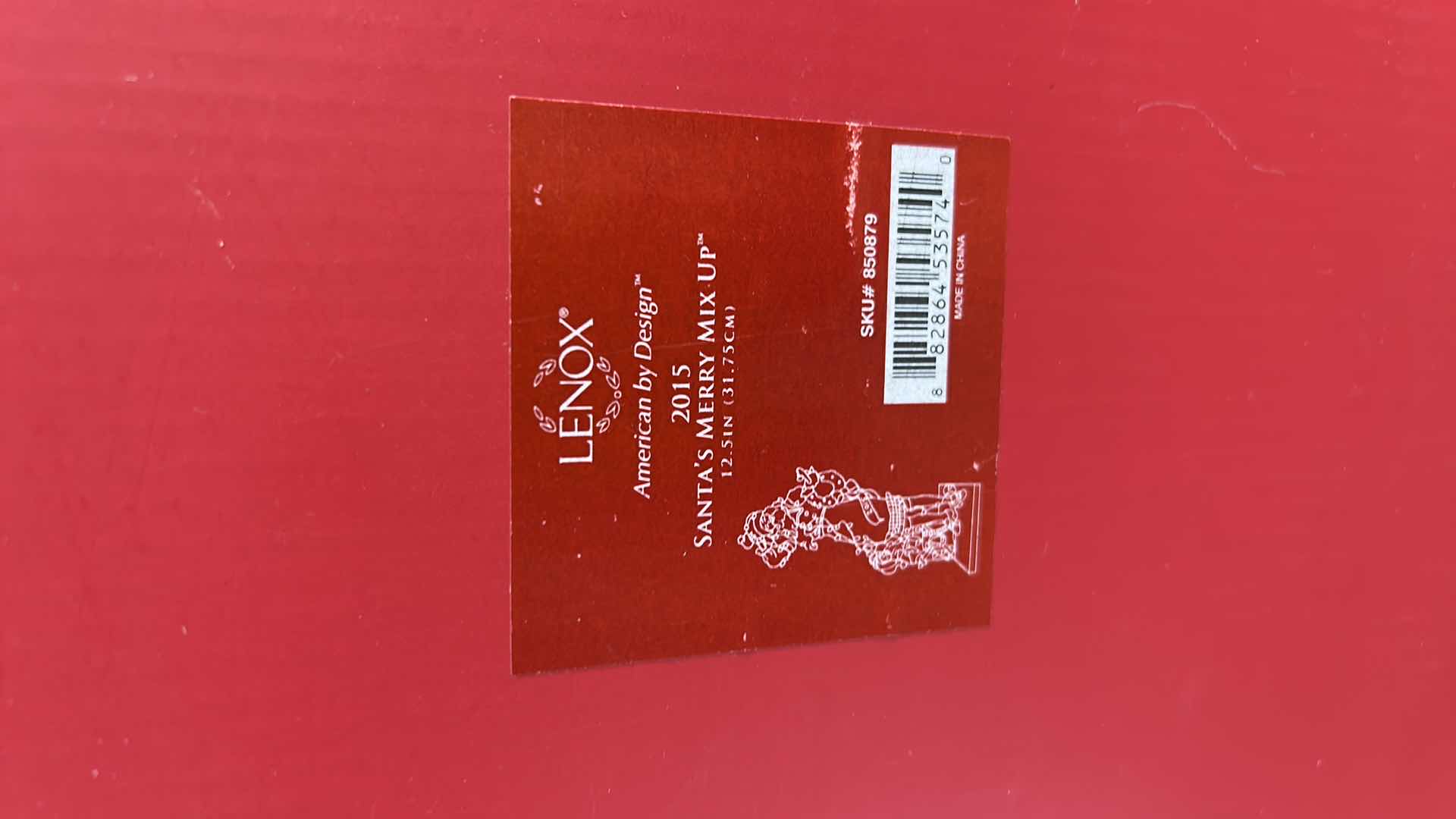 Photo 1 of LENOX PENCIL SANTA LIMITED EDITION H12.5”