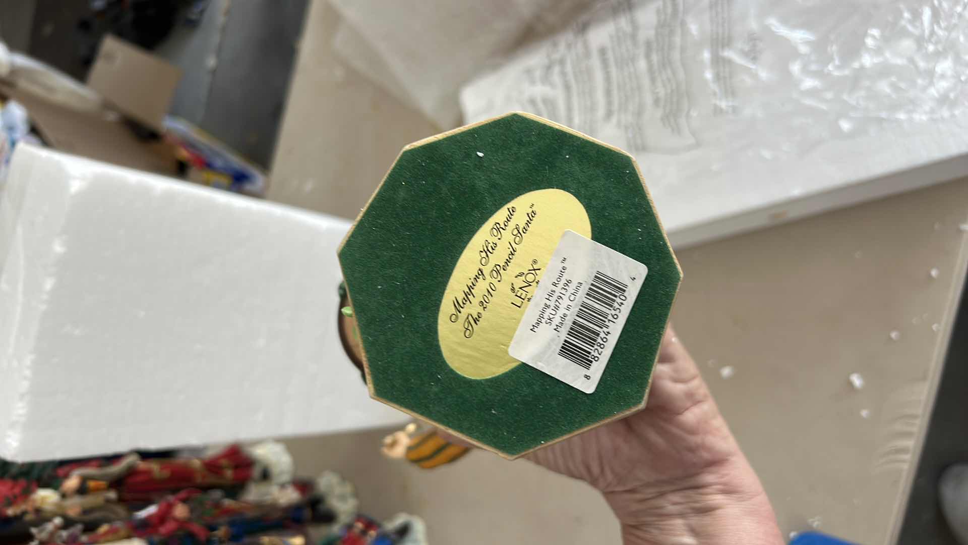 Photo 1 of LENOX PENCIL SANTA LIMITED EDITION H12.5”