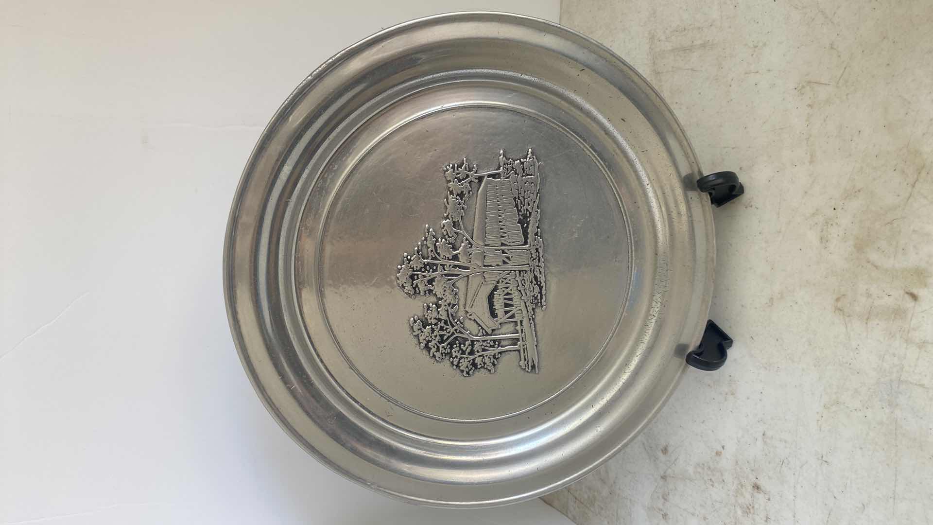 Photo 1 of PEWTER PLATE 11” & CUP