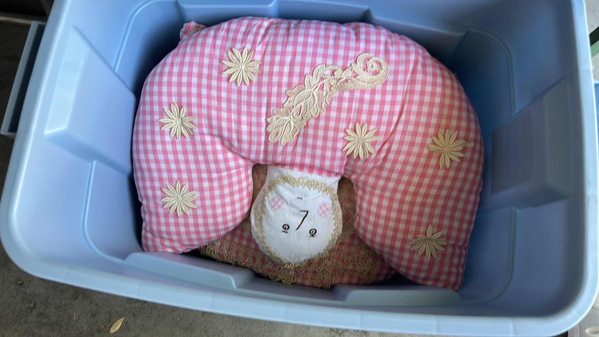 Photo 1 of TOTE WITH BLANKETS AND PILLOWS