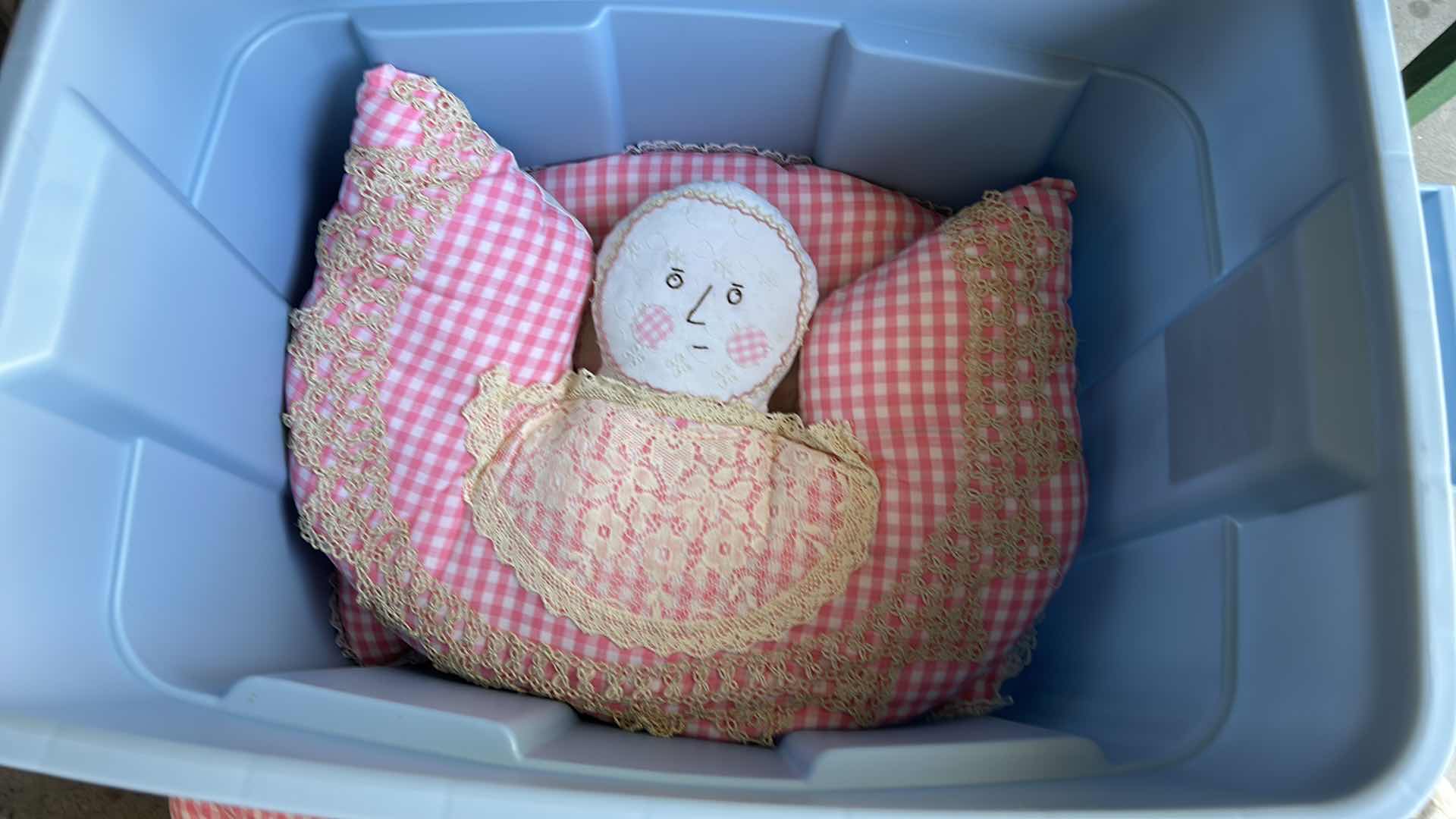 Photo 1 of TOTE WITH BLANKETS AND PILLOWS