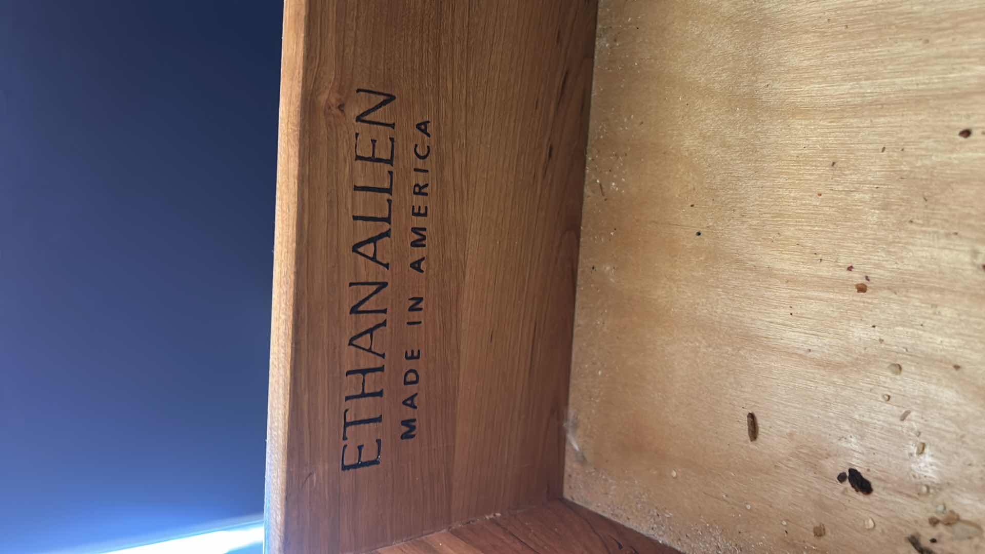 Photo 1 of ETHAN ALLEN WOOD BUFFET CABINET 64“ x 19“ x H40 1/2“