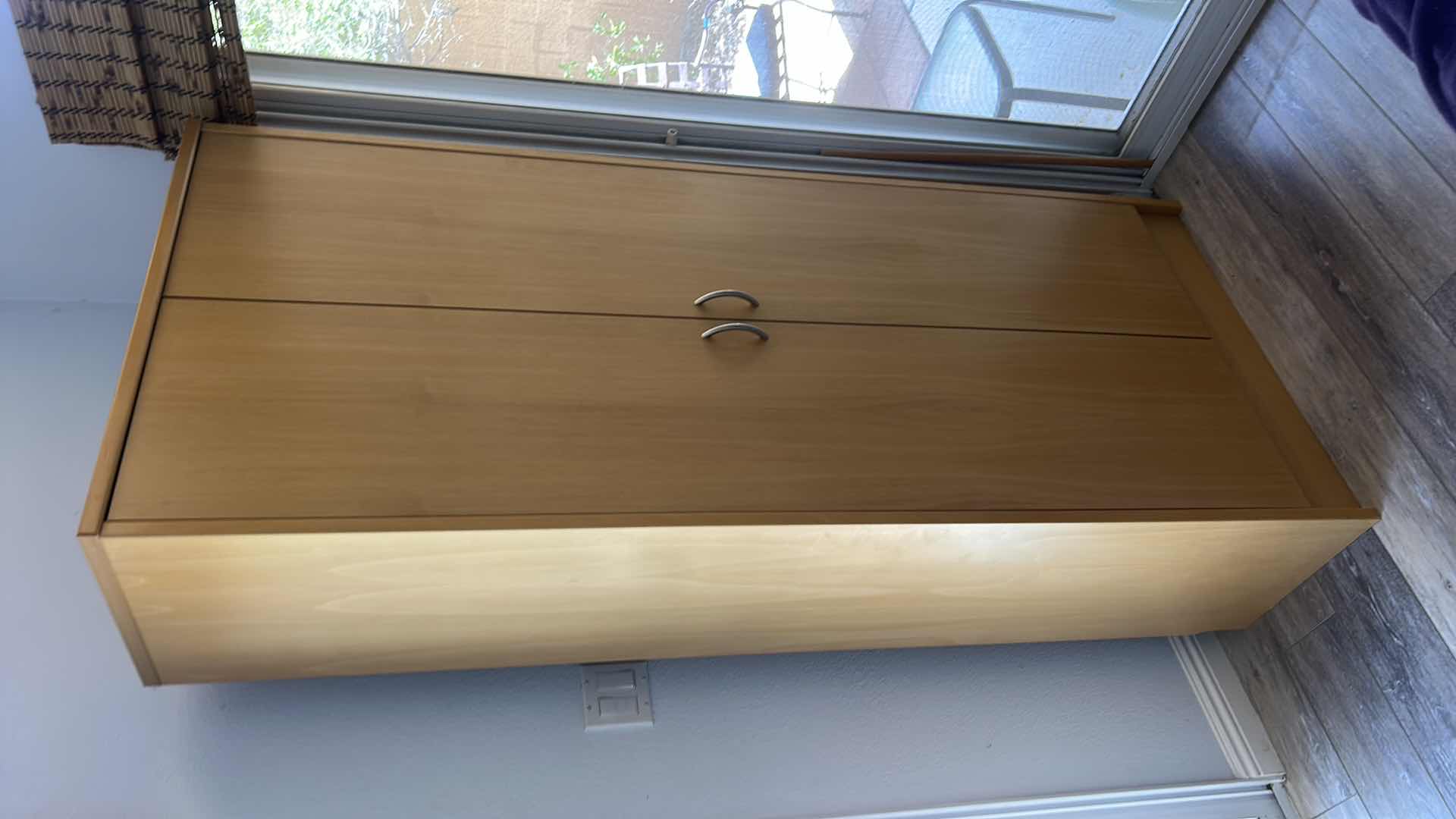 Photo 1 of WOOD CABINET 31 1/2” x 16” x 75”