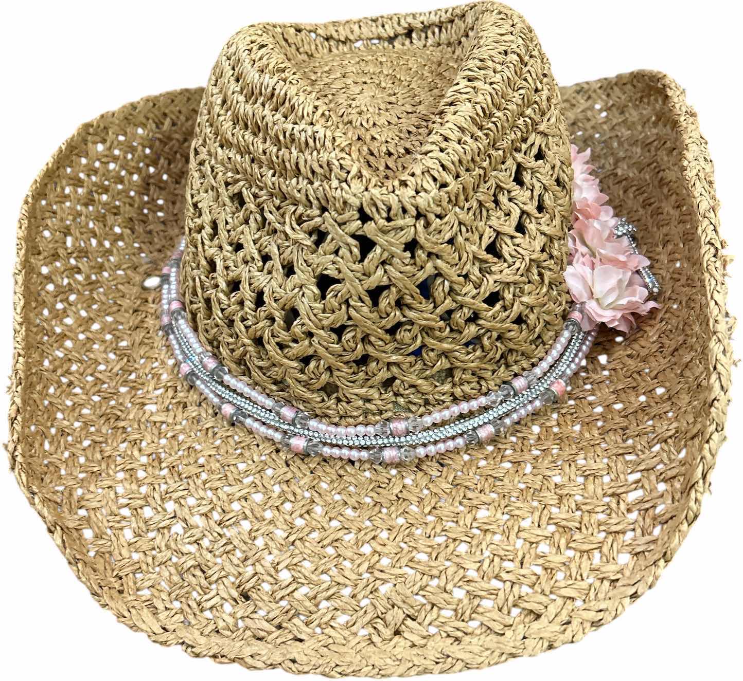 Photo 1 of NEW- CUSTOM PAPER COWGIRL HAT ADJUSTABLE SIZE M-L