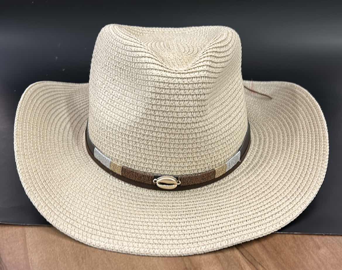 Photo 1 of NEW- CUSTOM MENS/ WOMENS PAPER WESTERN STLYE HAT ADJUSTABLE SIZE M/L