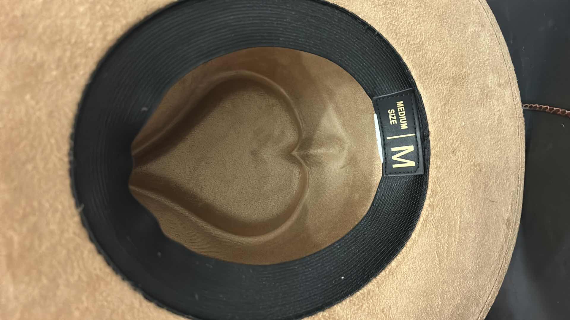 Photo 1 of NEW- CUSTOM WESTERN STYLE COWGIRL HAT WITH HEART CROWN SIZE MED