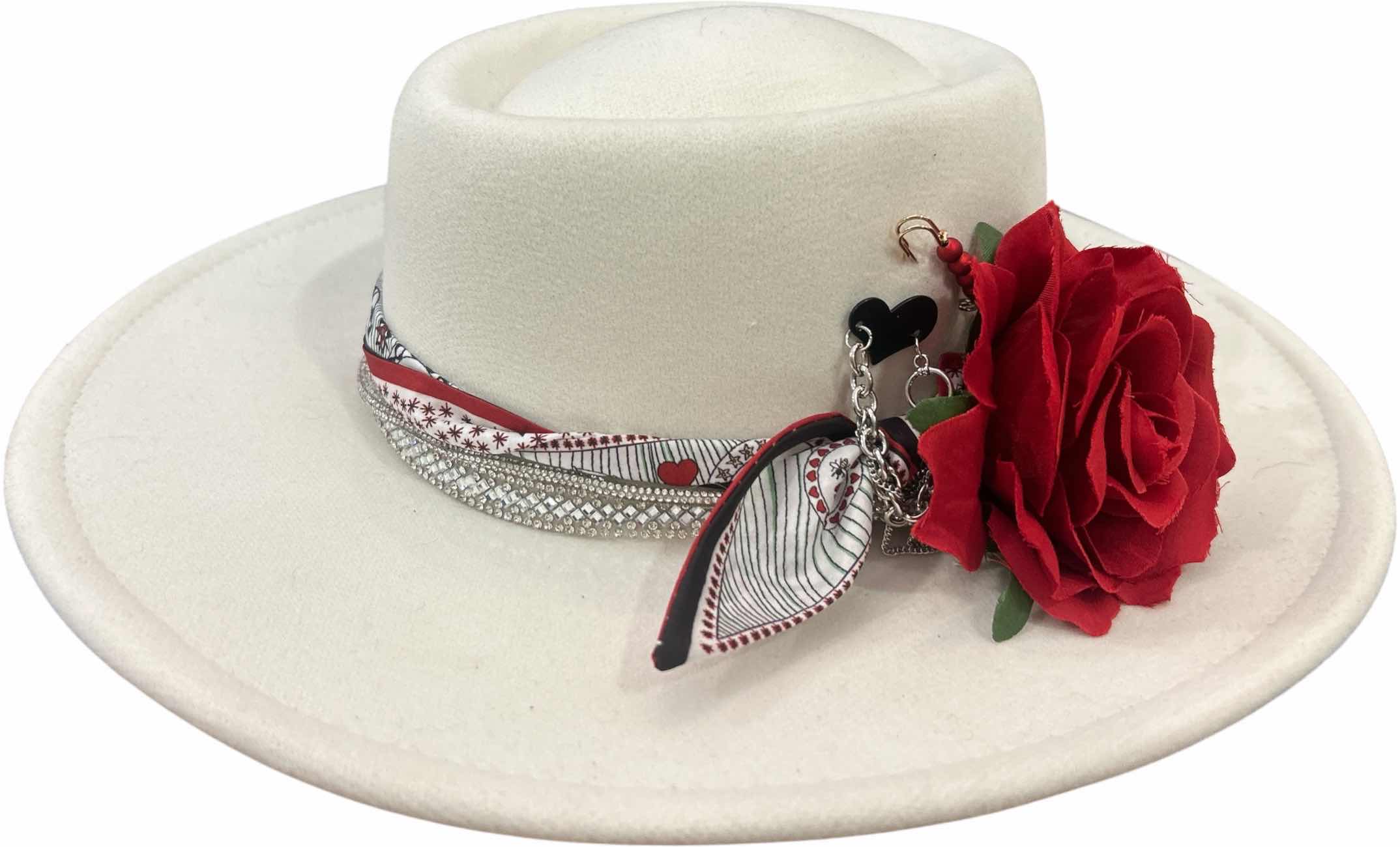 Photo 1 of NEW- WOMENS FEDORA STYLE HAT SIZE M-L
