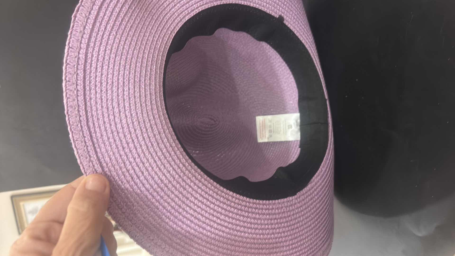 Photo 1 of NEW- WOMENS LAVENDER FEDORA STYLE CUSTOM HAT SIZE MED