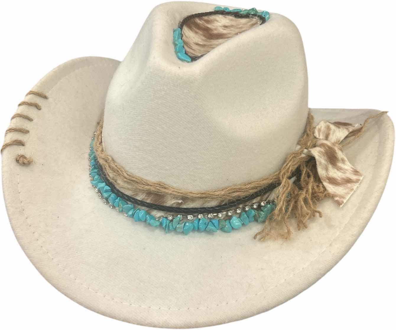 Photo 1 of NEW- WOMENS WESTERN STYLE COWGIRL CUSTOM HAT SIZE MED