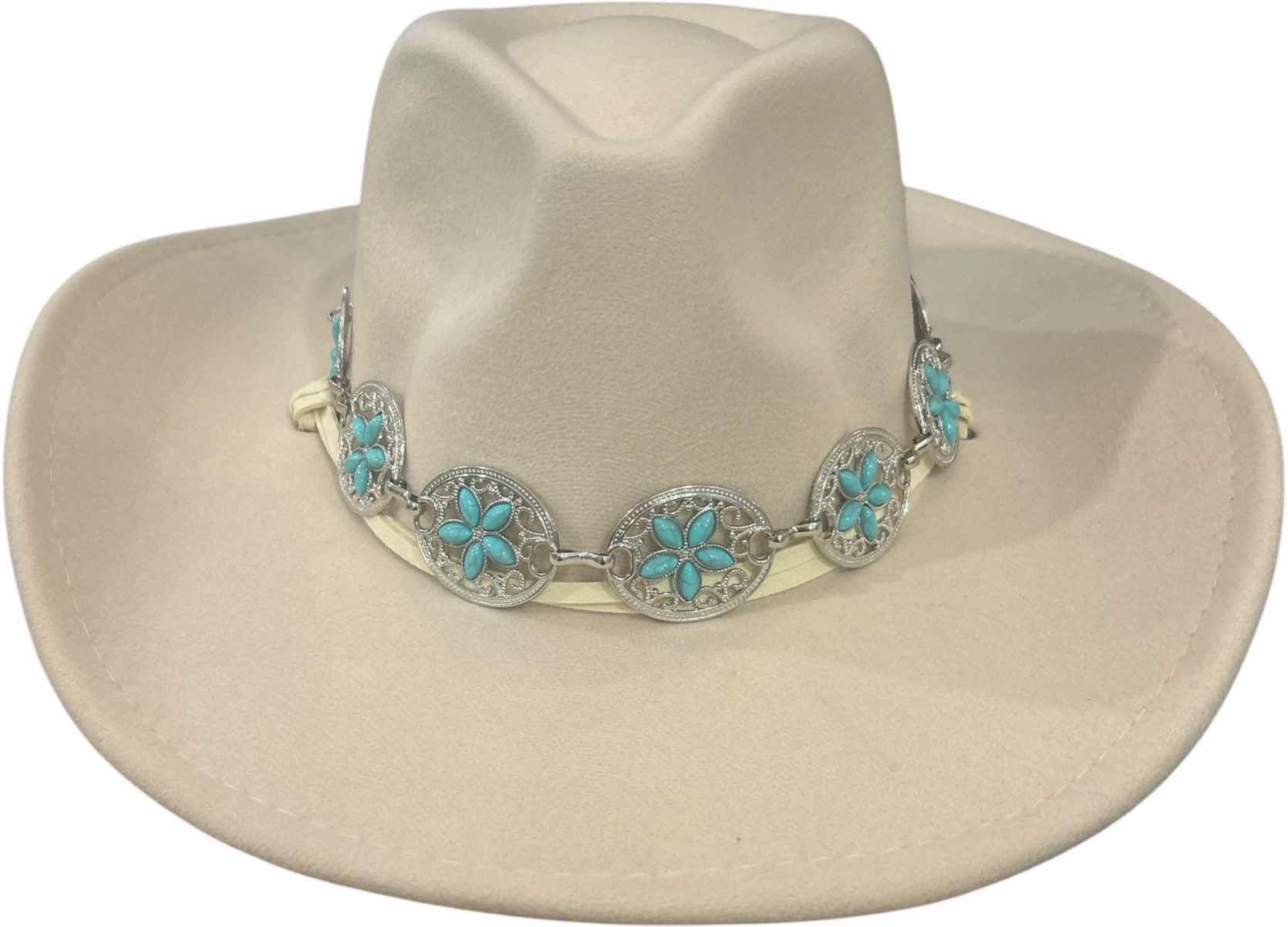 Photo 1 of NEW- WOMENS WESTERN STYLE COWGIRL CUSTOM HAT SIZE MED