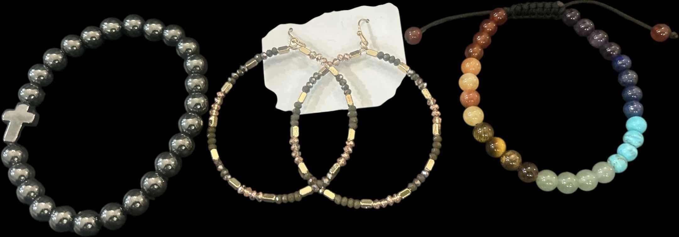 Photo 1 of NEW - 2 BRACELETS AND EARRINGS