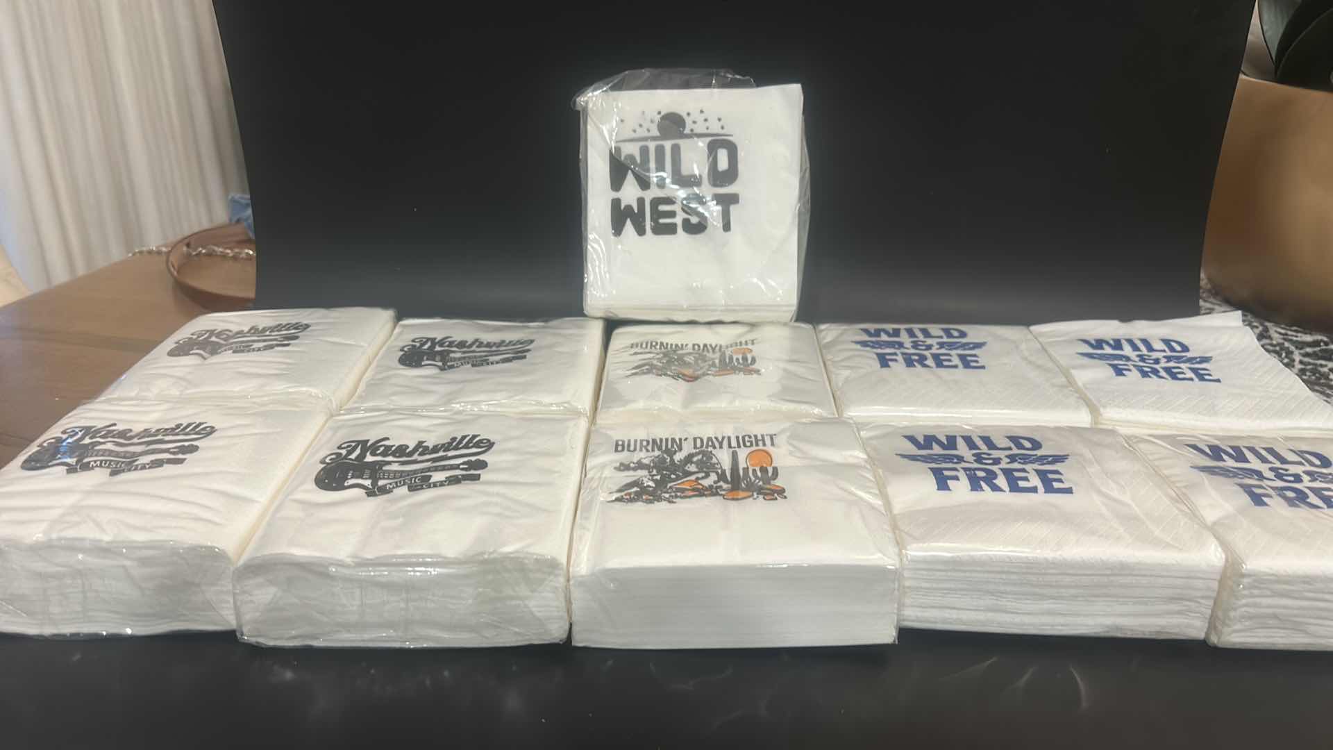 Photo 1 of 11 PACKS OF WESTERN THEMED NAPKINS