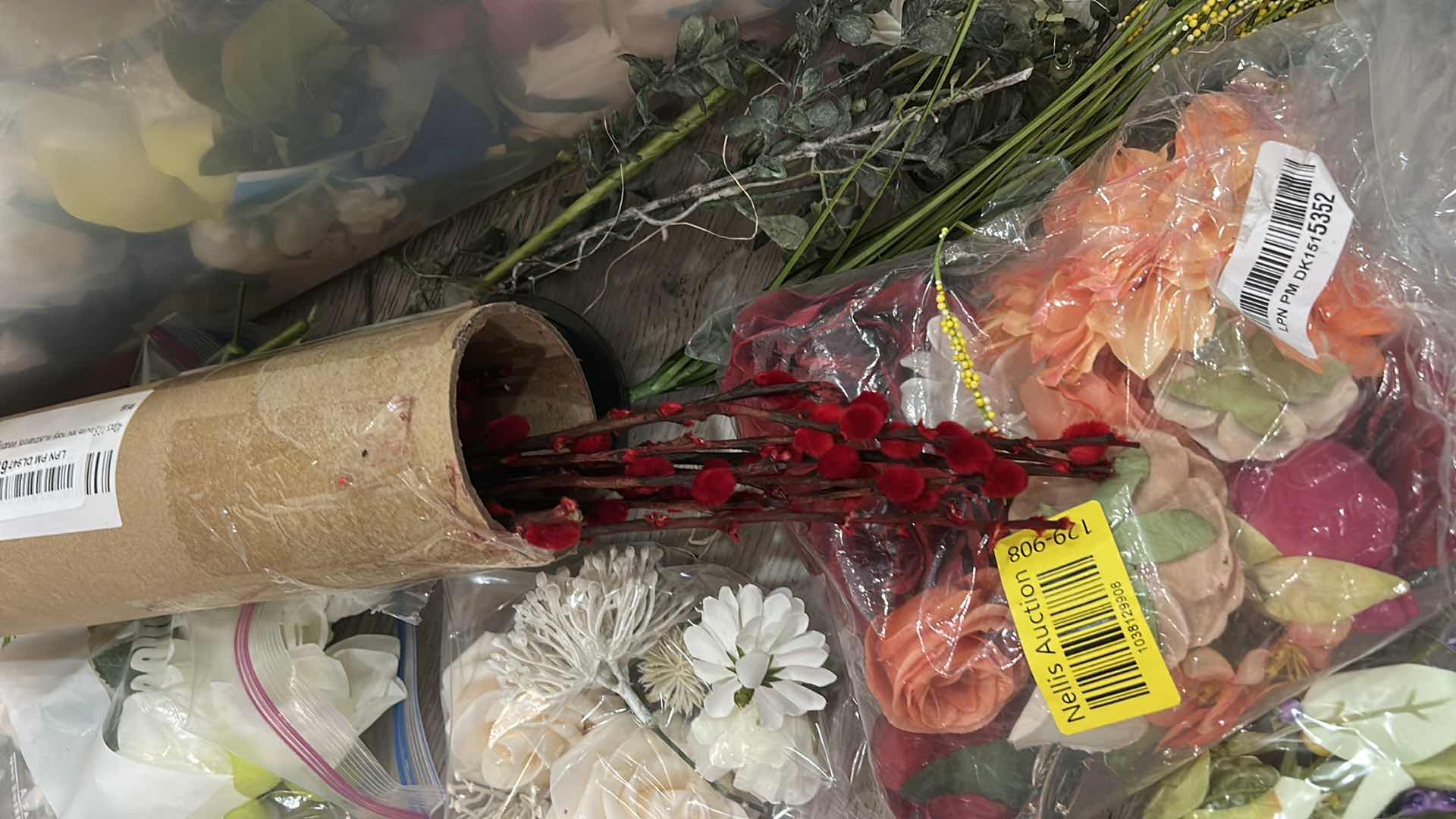 Photo 1 of CRAFTING SUPPLIES- FAUX FLOWERS