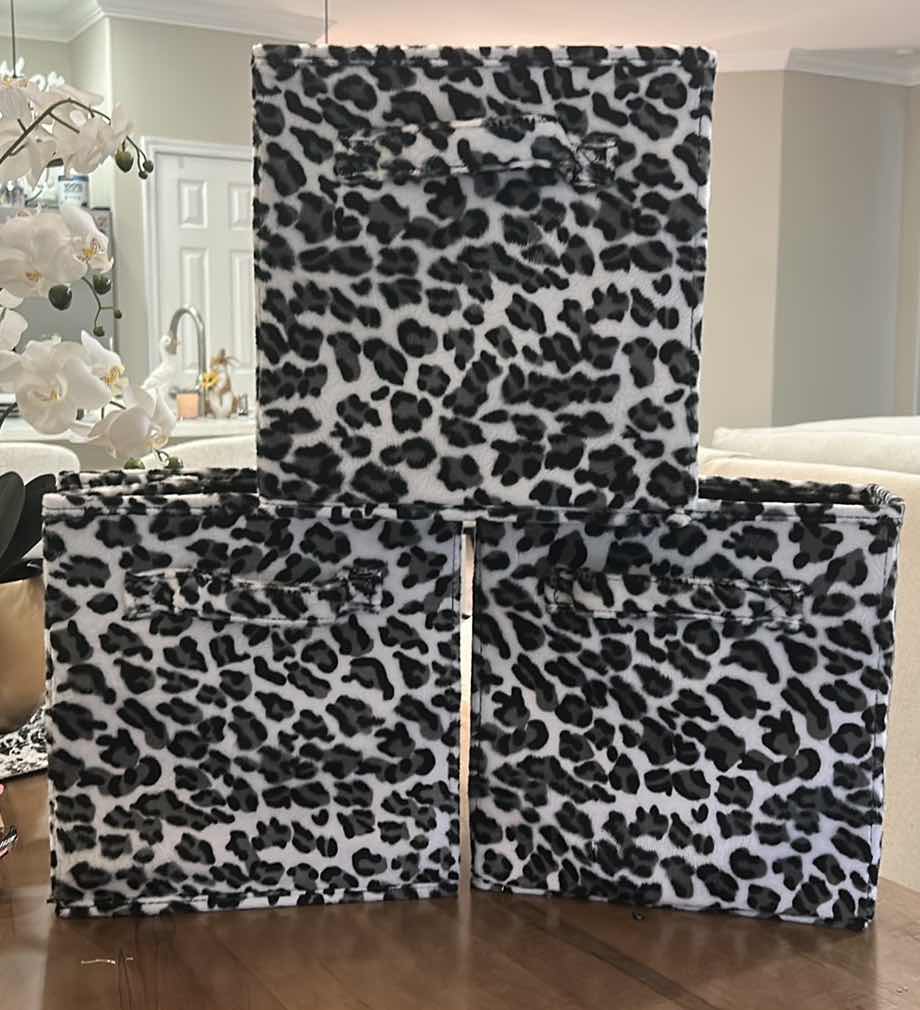 Photo 1 of STORAGE CONTAINERS (COLLAPSIBLE STORAGE CUBES 10” x 11”)