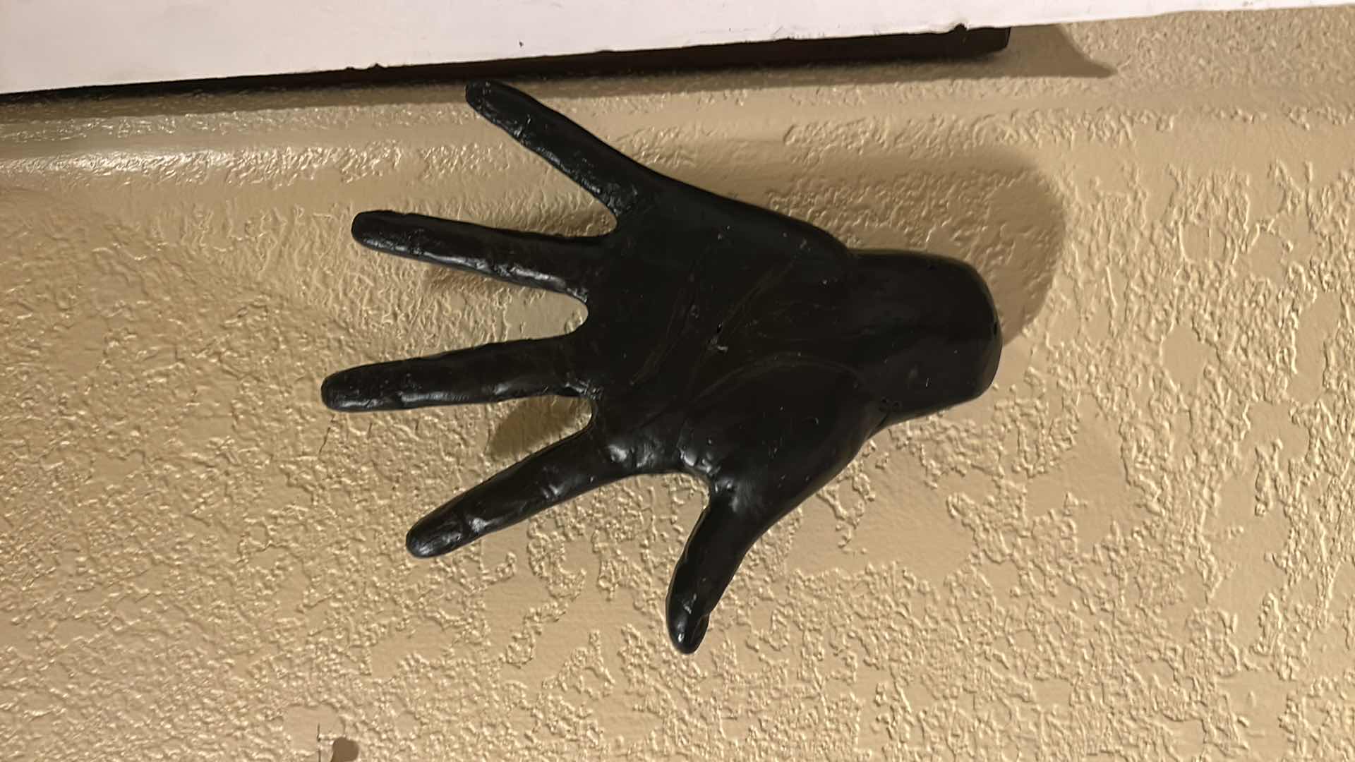 Photo 1 of 2 METAL HAND SCULPTURES, (OPEN HAND H8”)