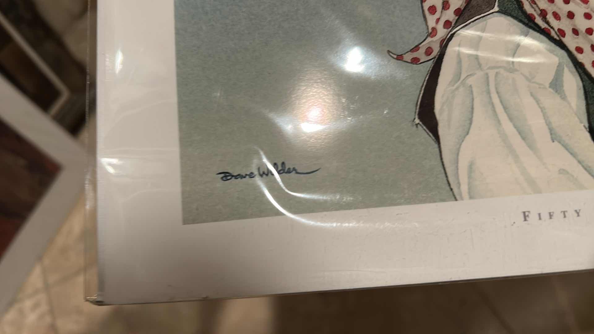 Photo 1 of “15 GALLON HAT” PRINT BY DAVE WILDER ARTWORK 13” x H19”