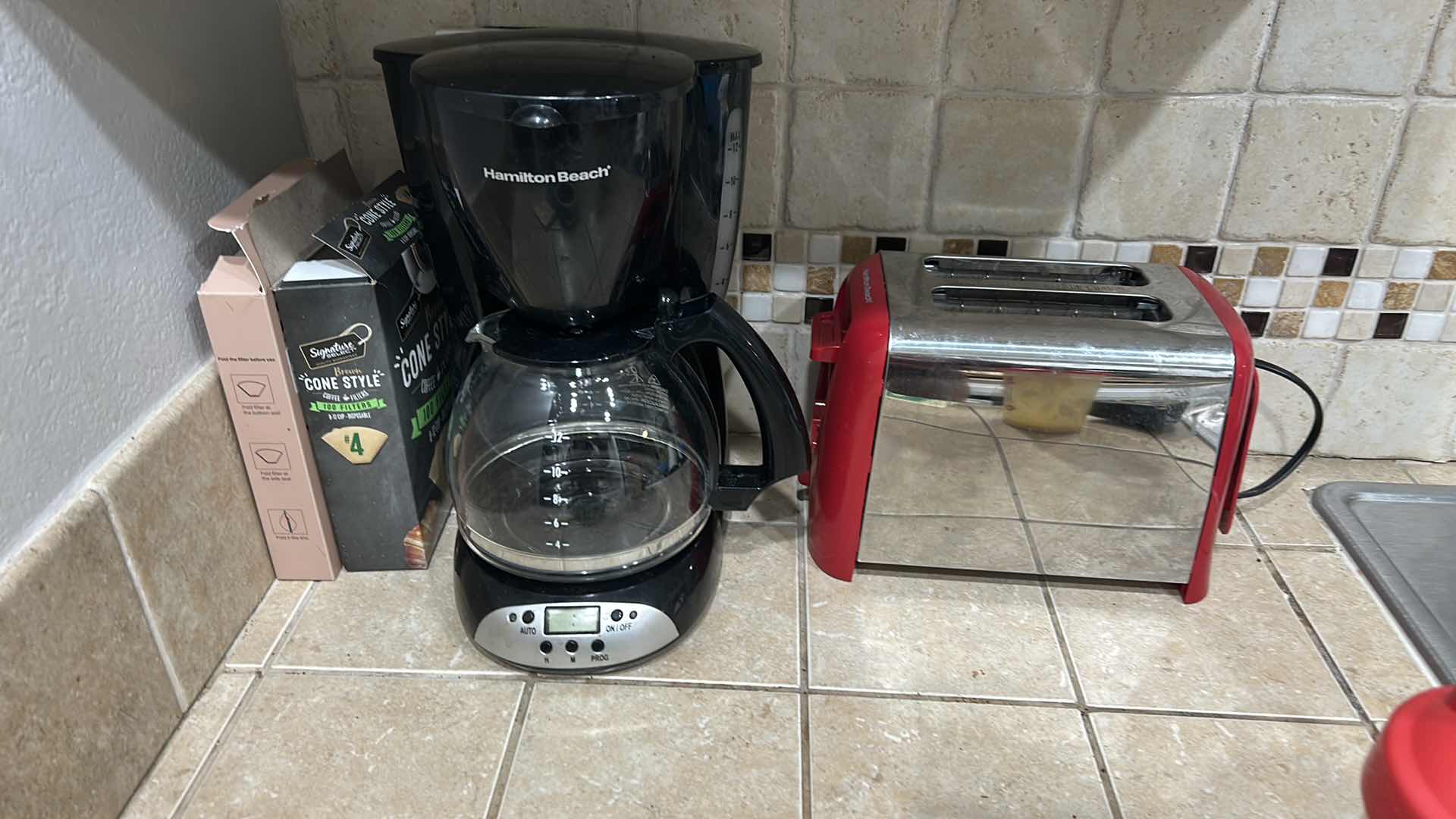 Photo 1 of HAMILTON BEACH COFFEE MAKER AND HAMILTON BEACH TOASTER