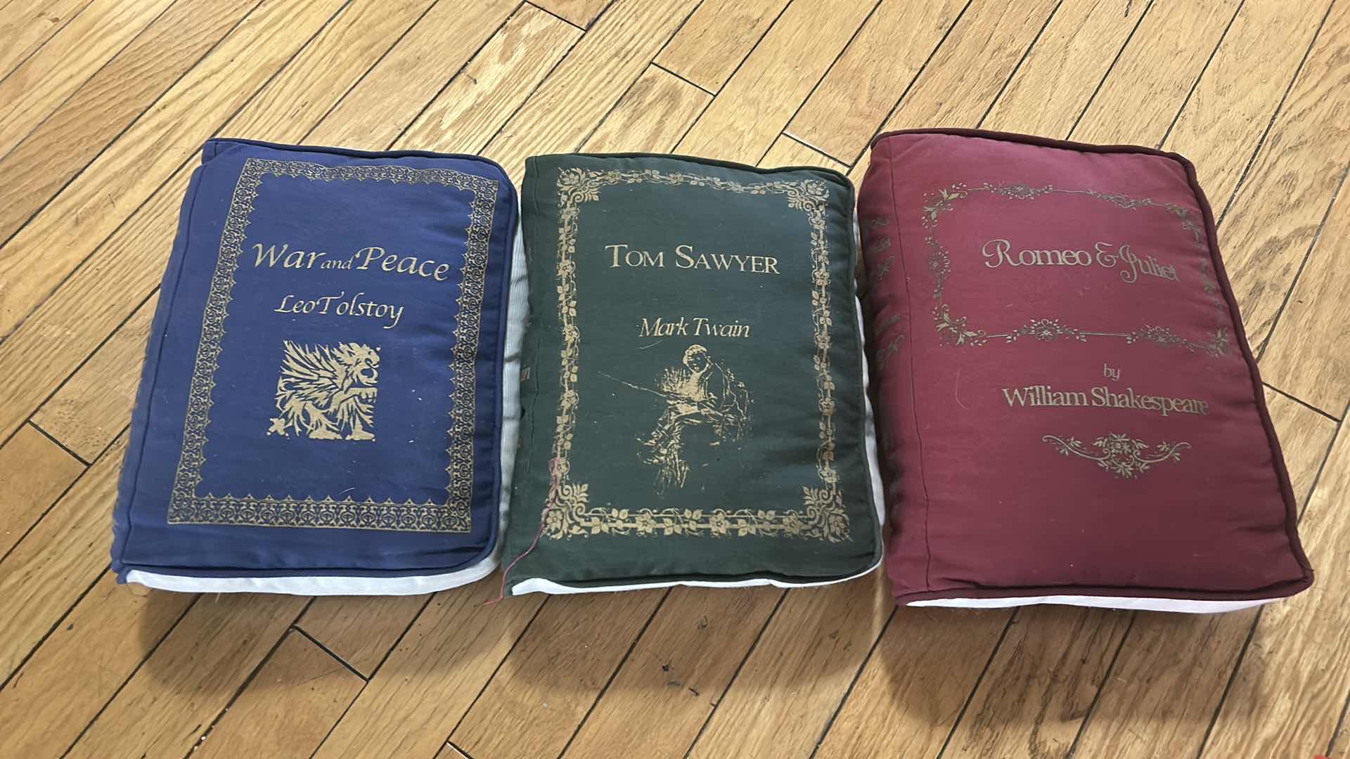 Photo 1 of 3 DECORATIVE BOOK PILLOWS 12 x 15 x H5