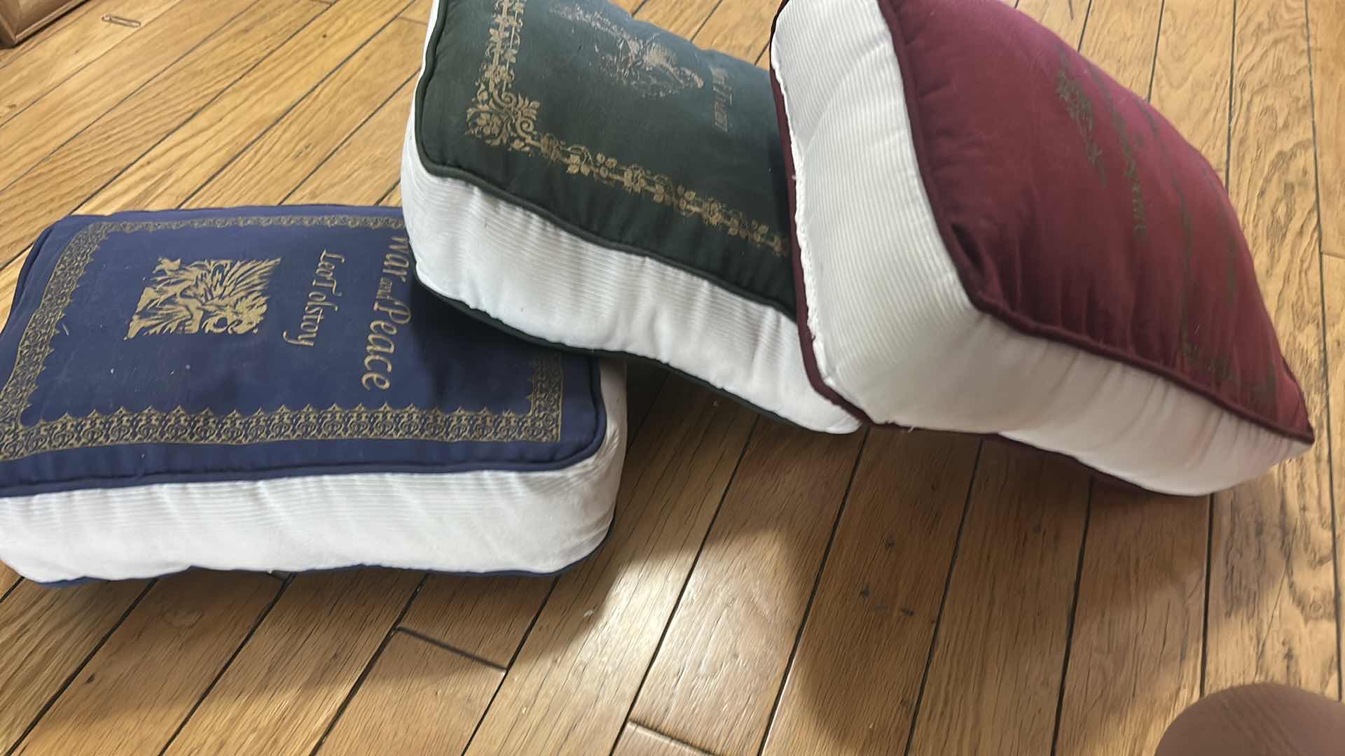 Photo 1 of 3 DECORATIVE BOOK PILLOWS 12 x 15 x H5