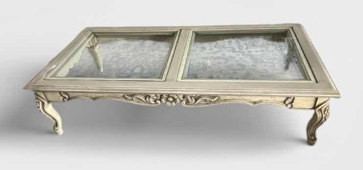 Photo 1 of VINTAGE COFFEE TABLE 61” X 30“ X H14 1/2“