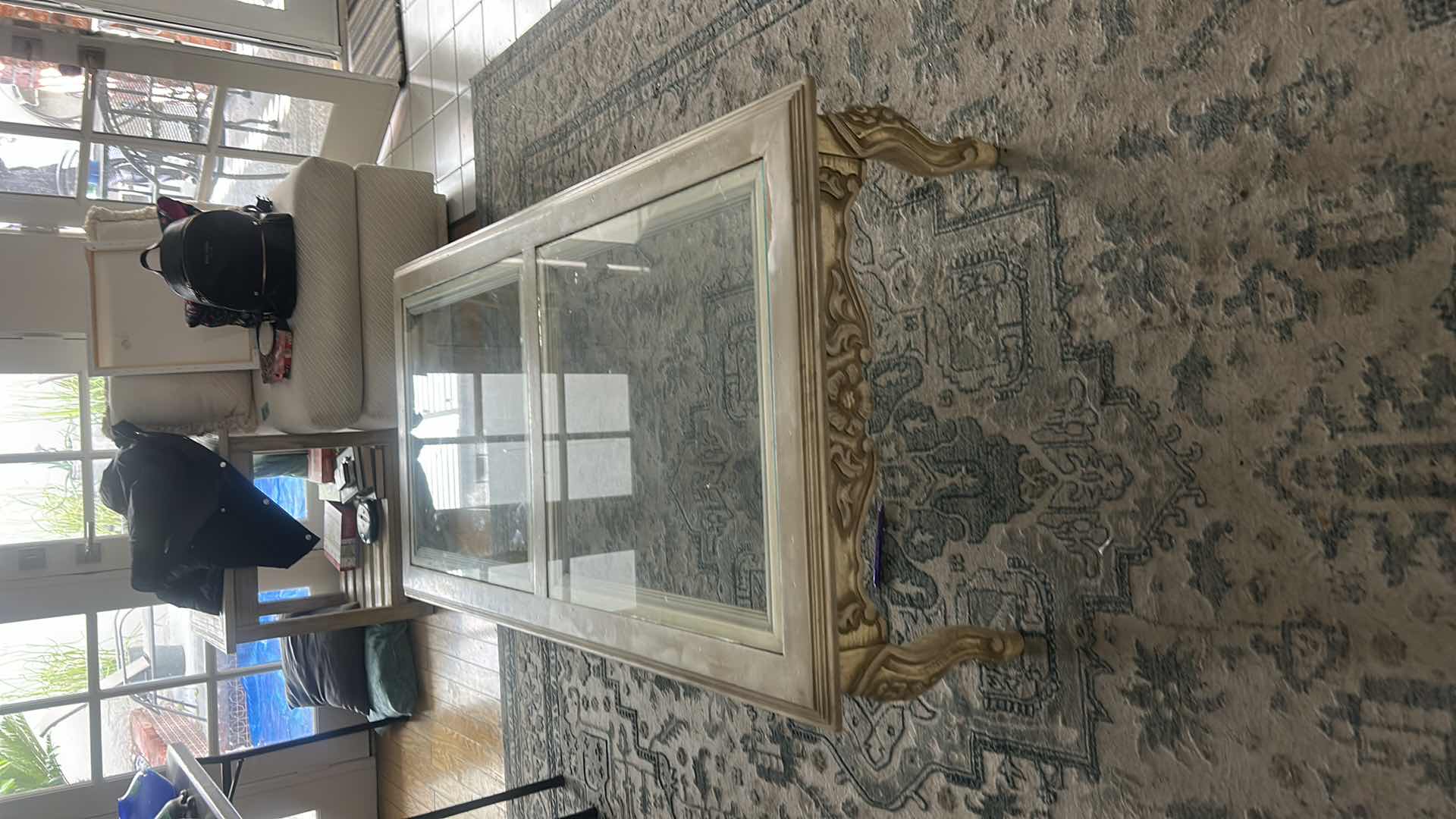 Photo 1 of VINTAGE COFFEE TABLE 61” X 30“ X H14 1/2“