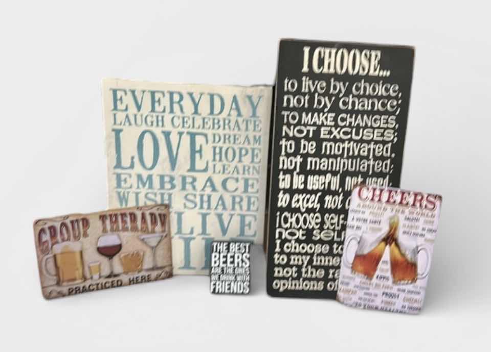 Photo 1 of 5 PC ARTWORK (LARGEST 12” x H24”)