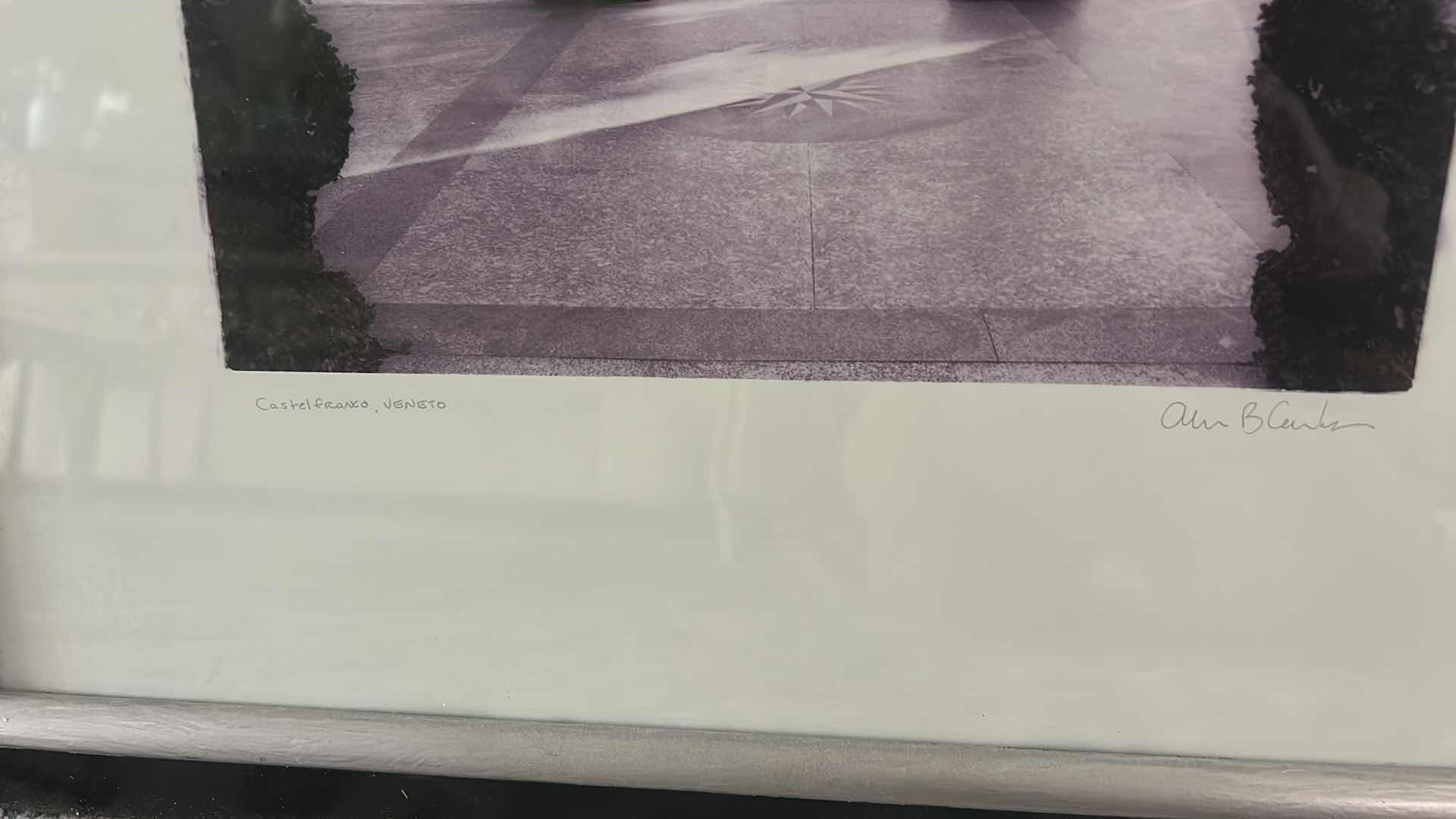 Photo 1 of 3 BLACK FRAMED SIGNED NUMBERED PHOTOGRAPH ARTWORK 18 1/2” x H18 1/2”