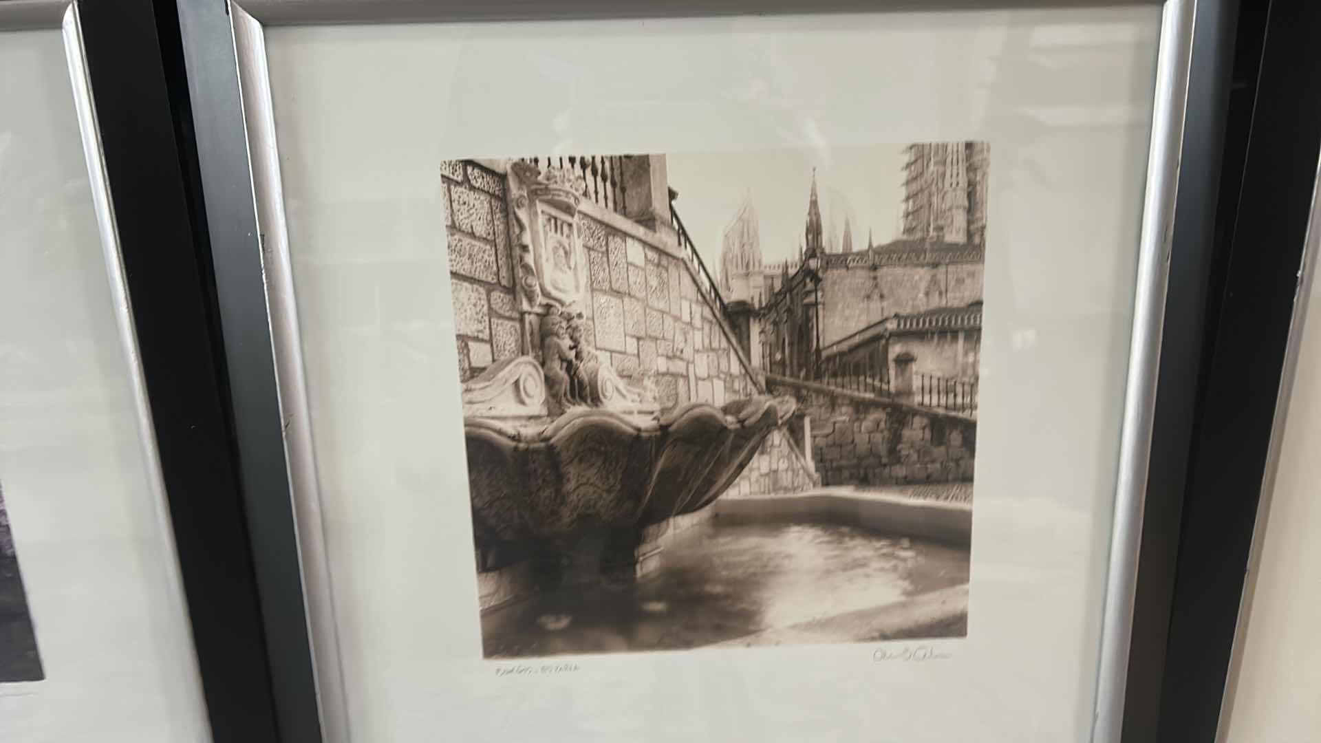 Photo 1 of 3 BLACK FRAMED SIGNED NUMBERED PHOTOGRAPH ARTWORK 18 1/2” x H18 1/2”