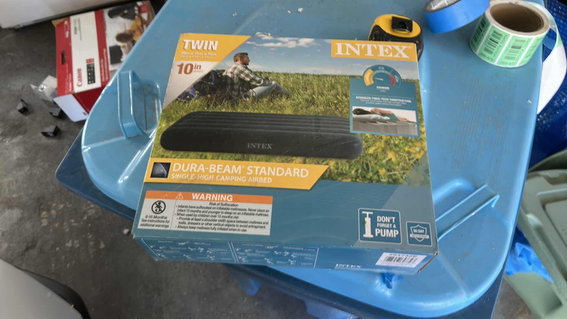 Photo 1 of NEW BOXED BLOW UP MATTRESS