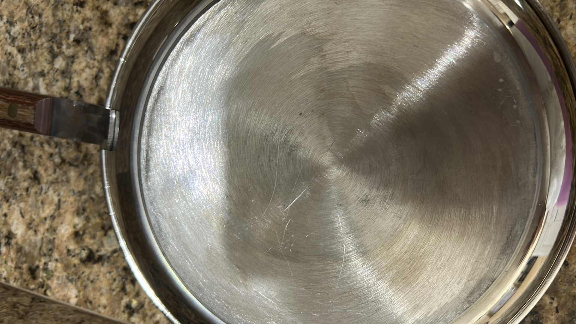 Photo 1 of 2-STAINLESS STEEL FRY PANS