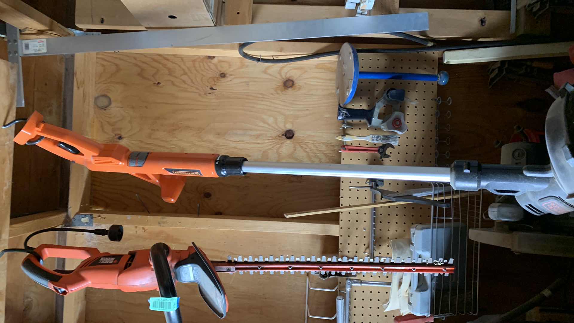 Photo 1 of BLACK AND DECKER BATTERY POWERED LAWN EDGER