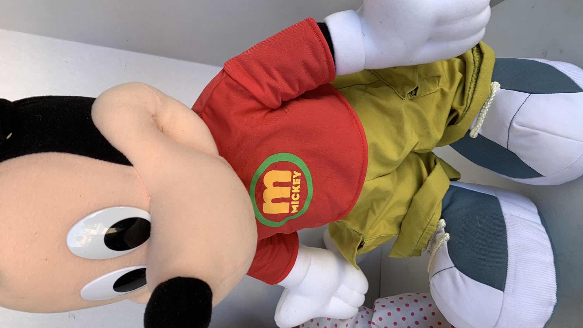 Photo 1 of DISNEY MICKEY AND MINNE MOUSE PLUSH DOLLS 24”