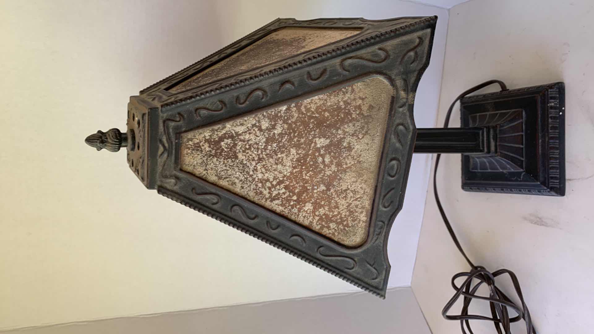 Photo 1 of HEAVY BRASS LAMP 18”