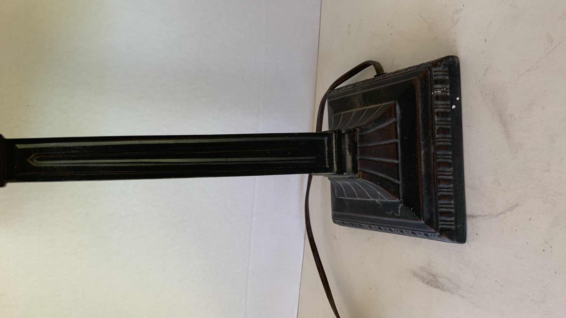 Photo 1 of HEAVY BRASS LAMP 18”