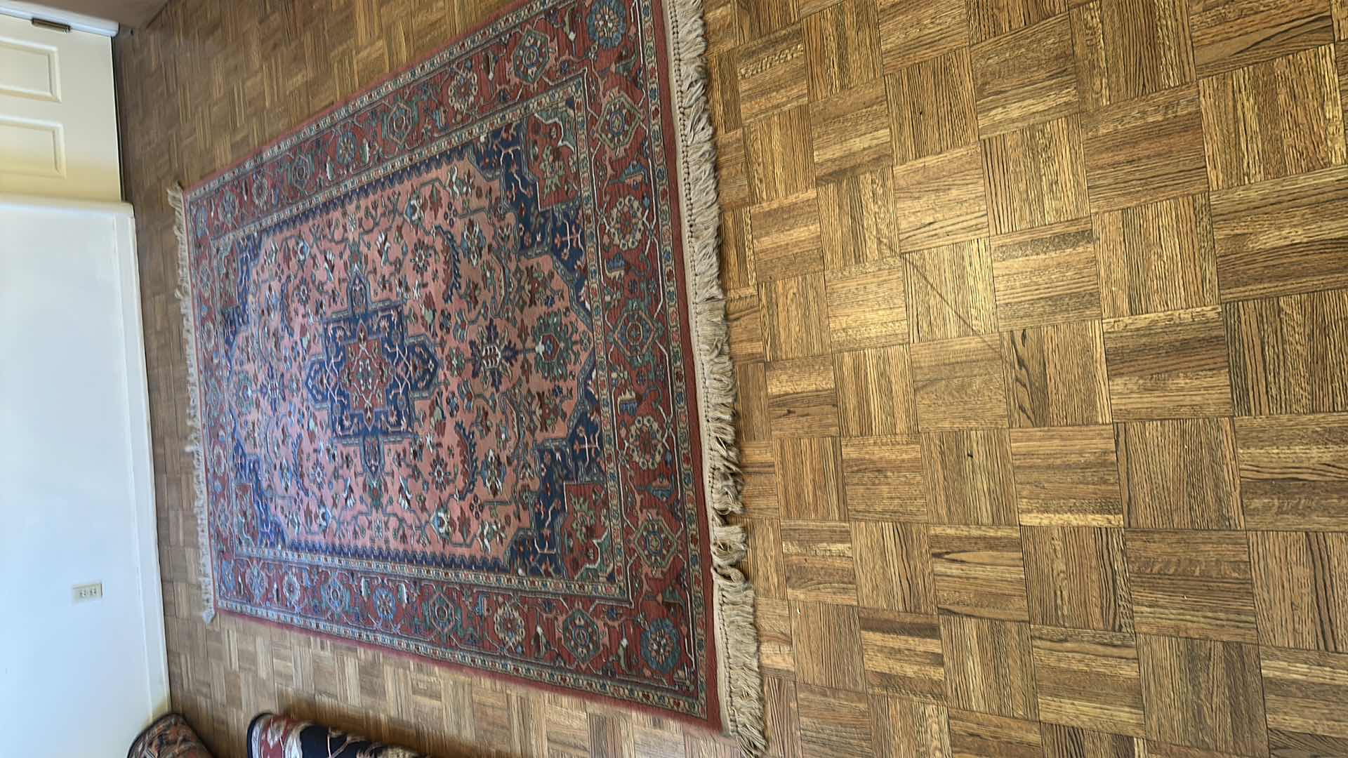 Photo 2 of 100% WOOL AREA RUG BY KARASTAN 6’X 9’