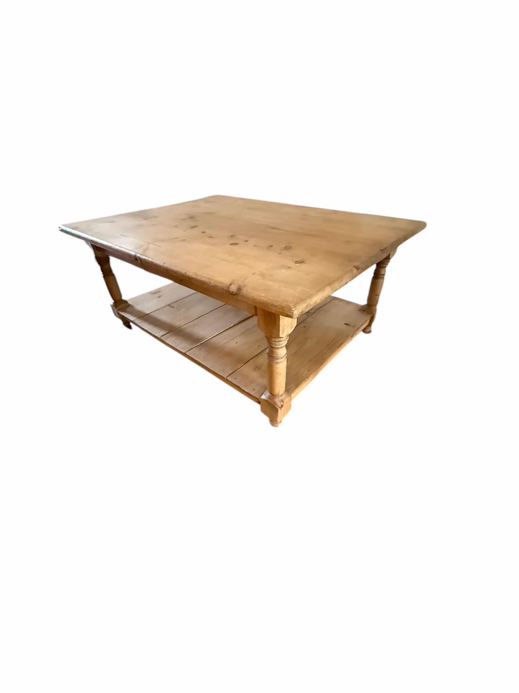 Photo 1 of KNOTTY PINE COFFEE TABLE 48” x 35” H20”