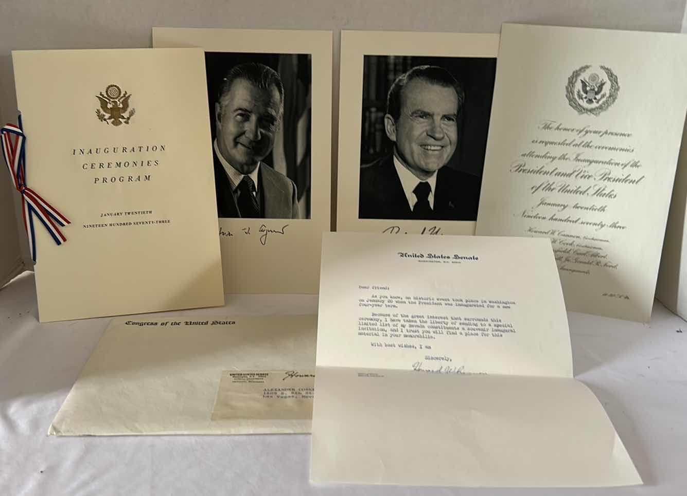 Photo 1 of INVITATION & PROGRAM TO THE INAUGURATION OF RICHARD NIXON   1973