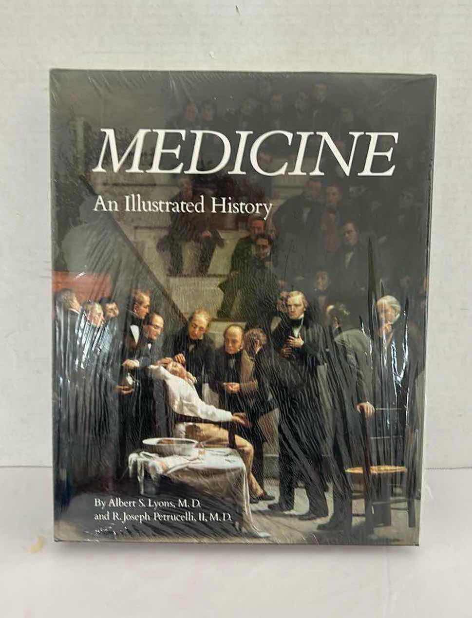 Photo 1 of NEW SEALED LARGE COFFEE TABLE HARDCOVER BOOK “ MEDICINE AN ILLUSTRATED HISTORY”