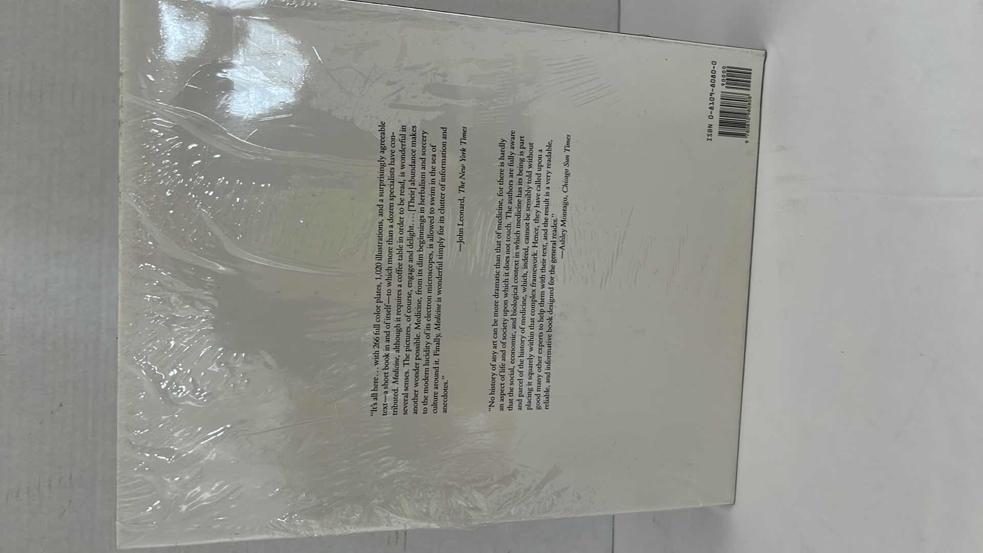 Photo 3 of NEW SEALED LARGE COFFEE TABLE HARDCOVER BOOK “ MEDICINE AN ILLUSTRATED HISTORY”