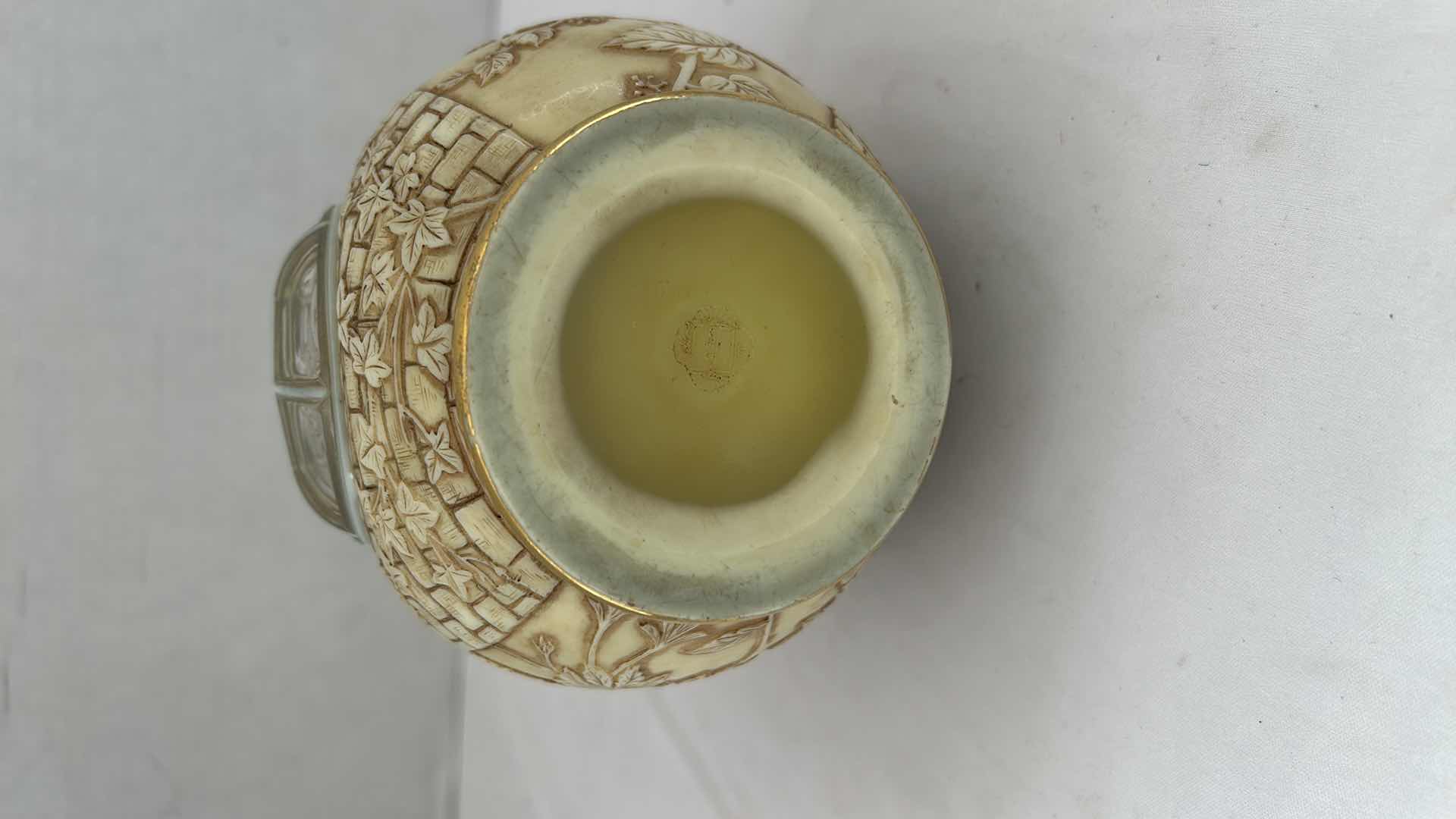 Photo 4 of RARE ANTIQUE SATSUMA VASE H9”