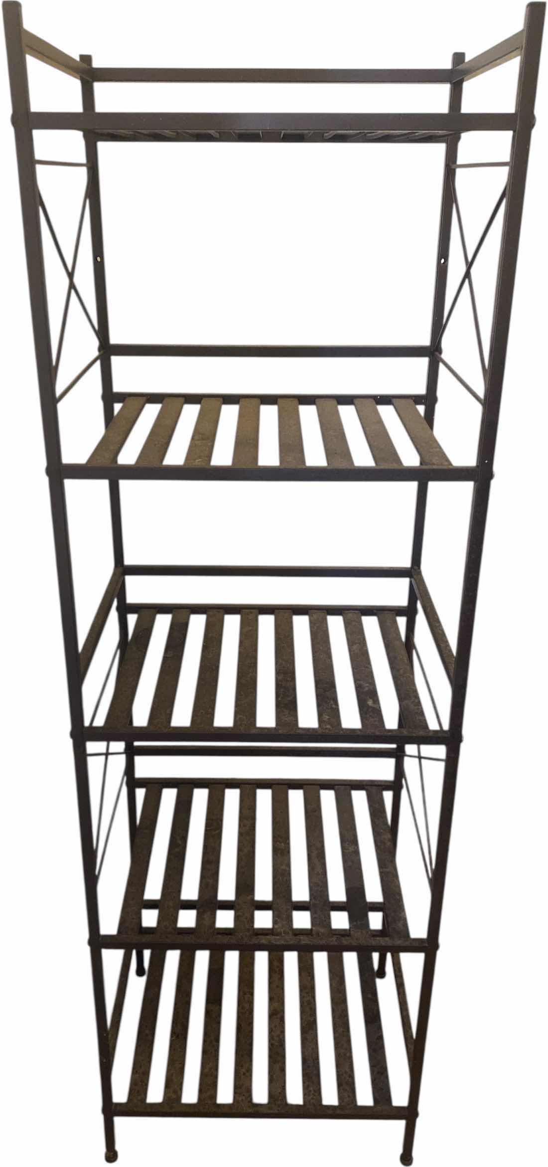 Photo 1 of 5 SHELF METAL RACK 16” X 12 1/2” H52”