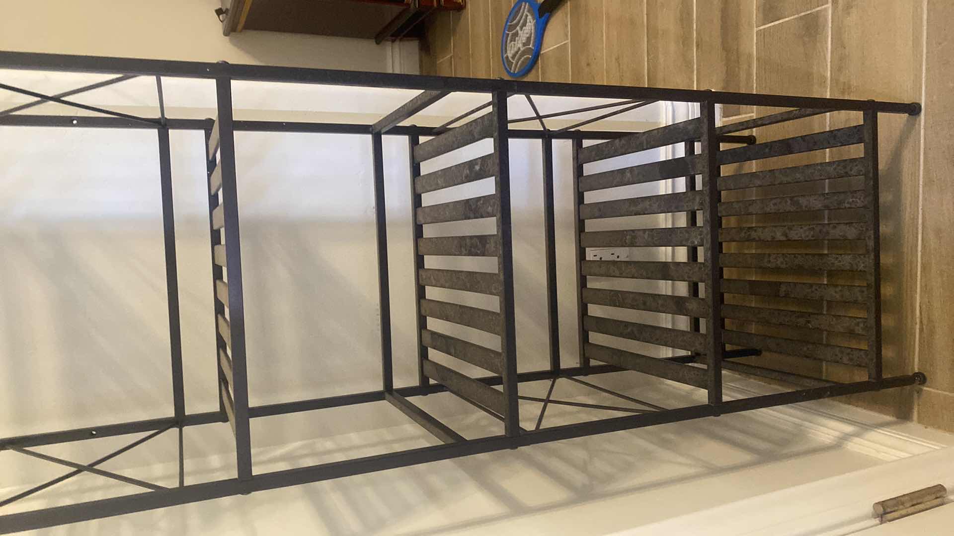 Photo 1 of 5 SHELF METAL RACK 16” X 12 1/2” H52”