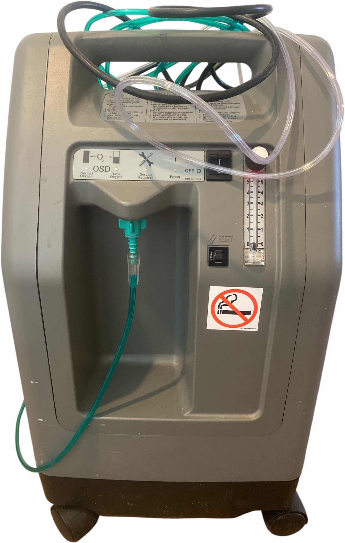 Photo 1 of DE VILBISS 5 LITER COMPACT OXYGEN CONCENTRATOR